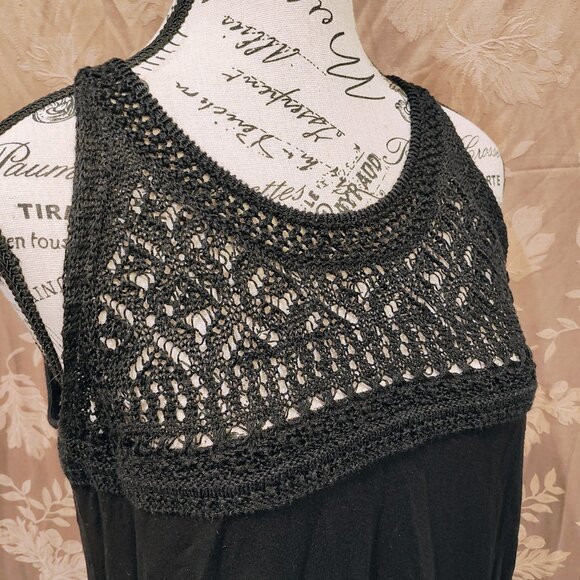 Loft Crochet Style Tank Top, Size M, Used - Picture 4 of 6